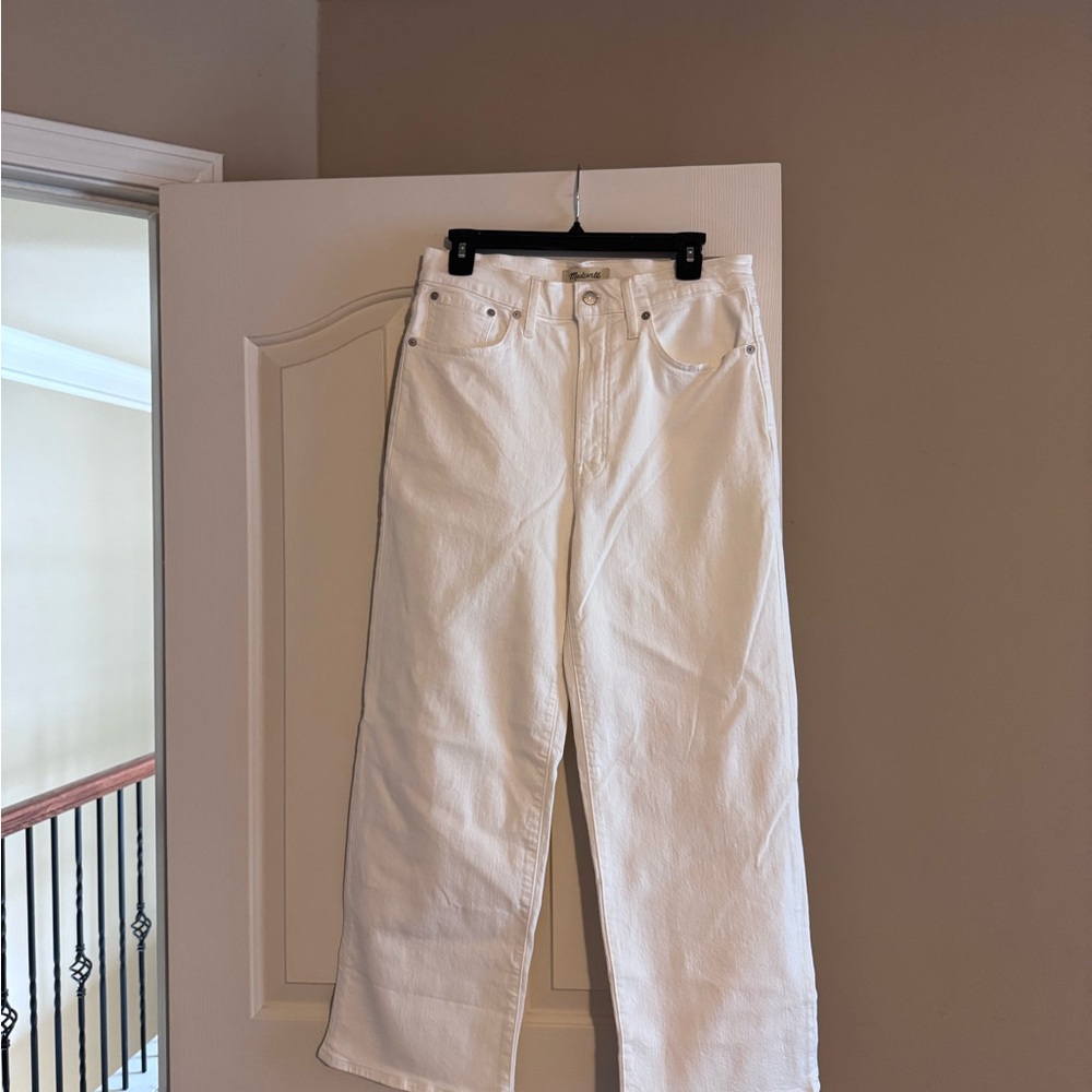 Madewell Vintage Wide-Leg Crop Jeans
Light Cream color